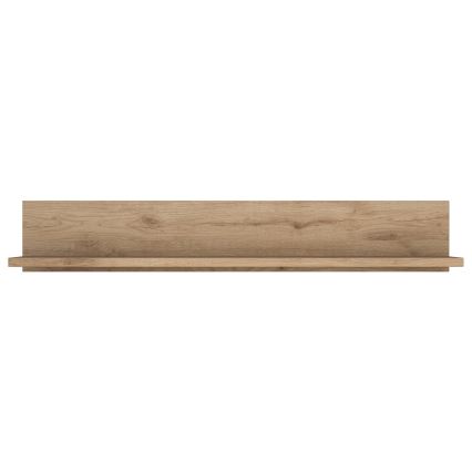 Seinähylly RANI 90x15 cm ruskea