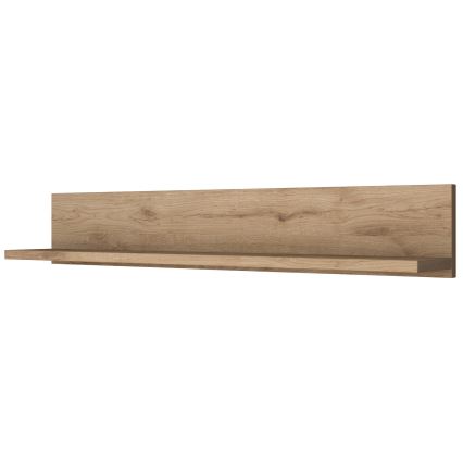 Seinähylly RANI 90x15 cm ruskea