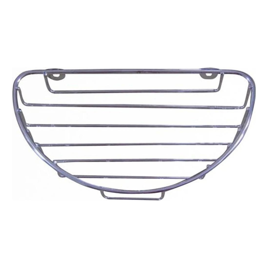 Seinähylly suihkuun 12,7x23 cm, kiiltävä kromi