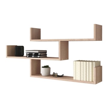 Seinähylly TRIO 55x119 cm beige
