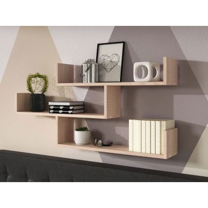 Seinähylly TRIO 55x119 cm beige