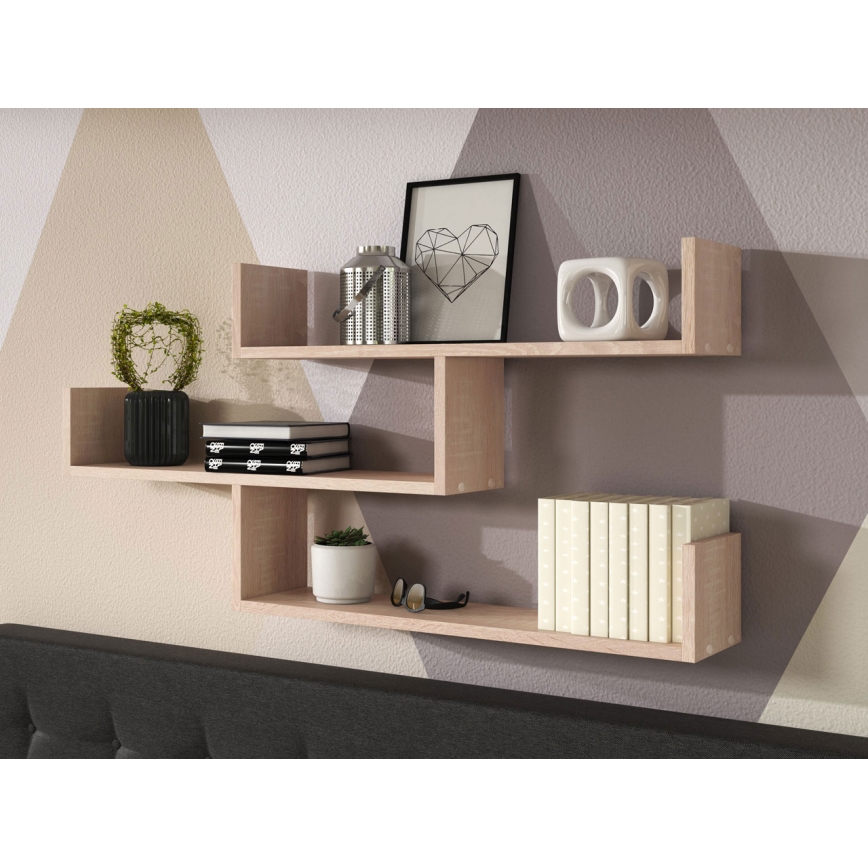 Seinähylly TRIO 55x119 cm beige