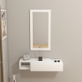 Seinähylly + wall peili VIEN valkoinen