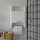 Seinäkaappi BANYO 87x60 cm valkoinen