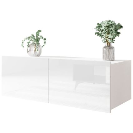 Seinäkaappi CALABRINI 34x105 cm valkoinen