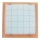 Seinäkattovalaisin GEOMETRICA 2xE27/60W/230V kumipuu 35x35 cm