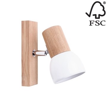Seinäkohdevalaisin SVENDA 1xE27/60W/230V tammi - FSC-sertifioitu