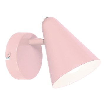 Seinäkohdevalo AMOR 1xE14/40W/230V pinkki