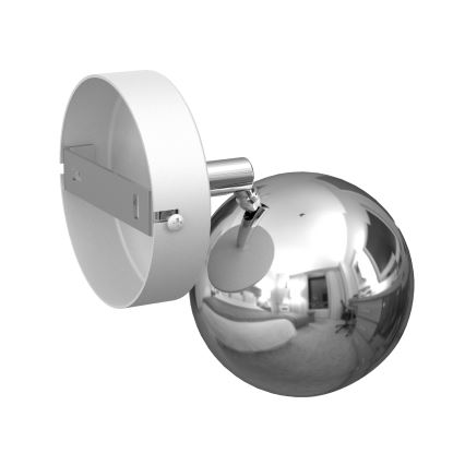Seinäkohdevalo COMET 1xGU10/8W/230V valkoinen/kiiltävä kromi