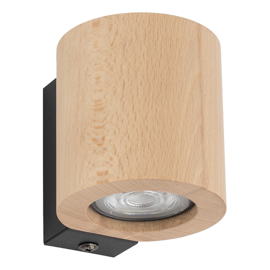 Seinäkohdevalo EVE 1xGU10/10W/230V pyökki
