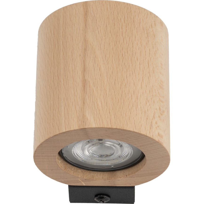 Seinäkohdevalo EVE 1xGU10/10W/230V pyökki