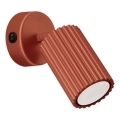Seinäkohdevalo KARBON 1xGU10/10W/230V punainen