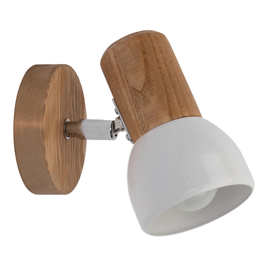 Seinäkohdevalo NEL 1xE27/15W/230V mänty
