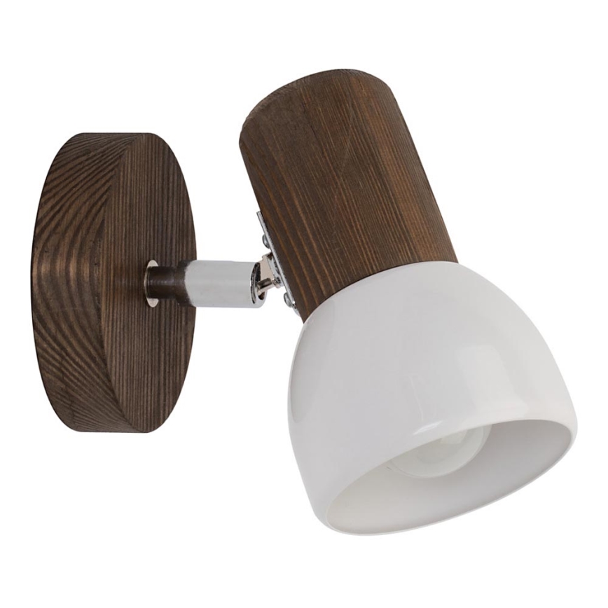 Seinäkohdevalo NEL 1xE27/15W/230V mänty