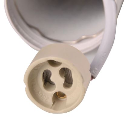 Seinäkohdevalo PARIISI 2xGU10/10W/230V valkoinen
