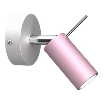Seinäkohdevalo PRESTON 1xGU10/MR11/40W/230V pinkki