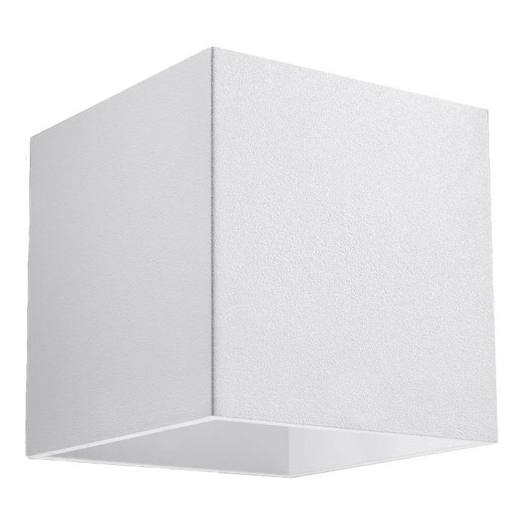 Seinäkohdevalo QUAD 1 1xG9/8W/230V valkoinen