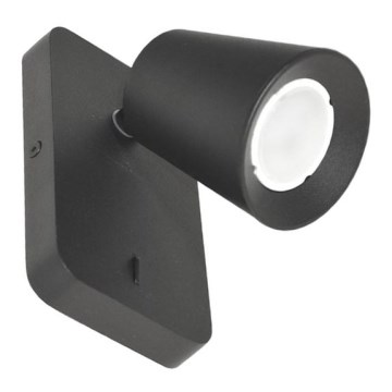 Seinäkohdevalo TRELO 1xGU10/30W/230V musta