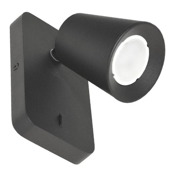 Seinäkohdevalo TRELO 1xGU10/30W/230V musta