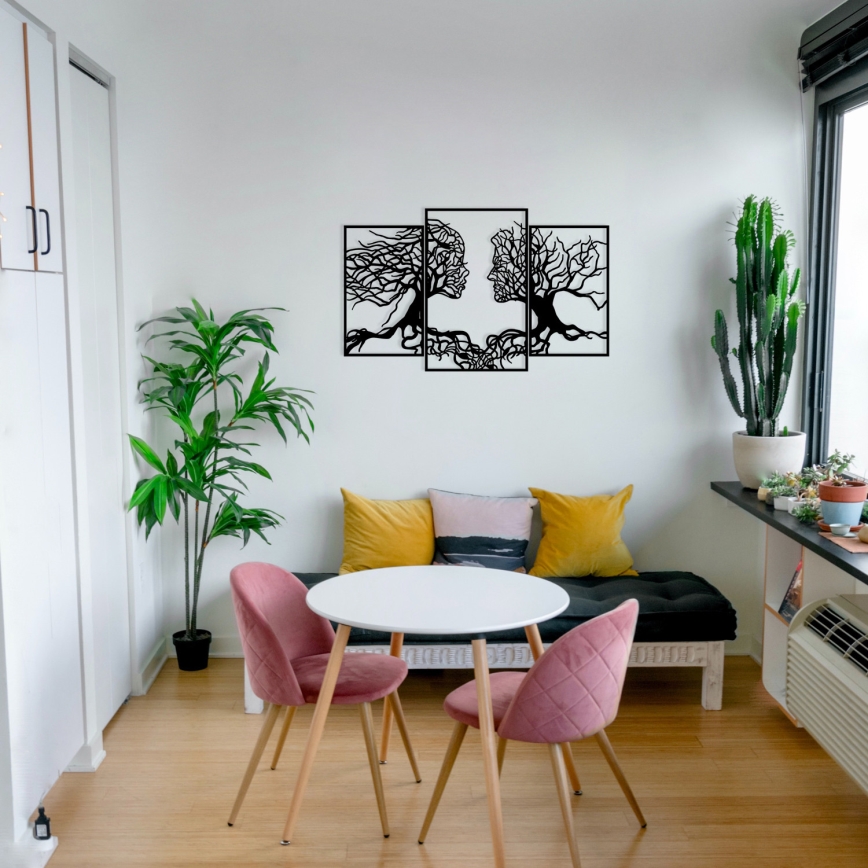 Seinäkoriste 116x71 cm Elämän puu metalli