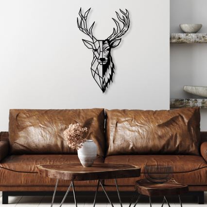 Seinäkoriste 42x70 cm Peura metalli