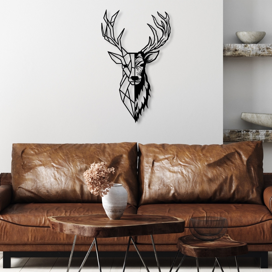 Seinäkoriste 42x70 cm Peura metalli