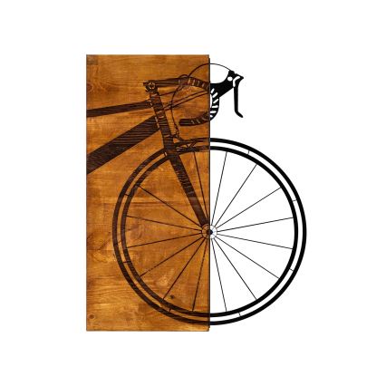 Seinäkoriste 45x58 cm bike puu/metalli