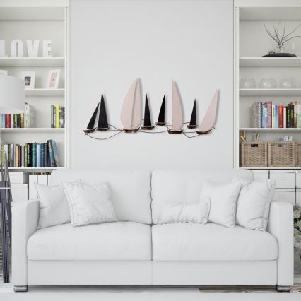 Seinäkoriste 52x117 cm purjeveneet
