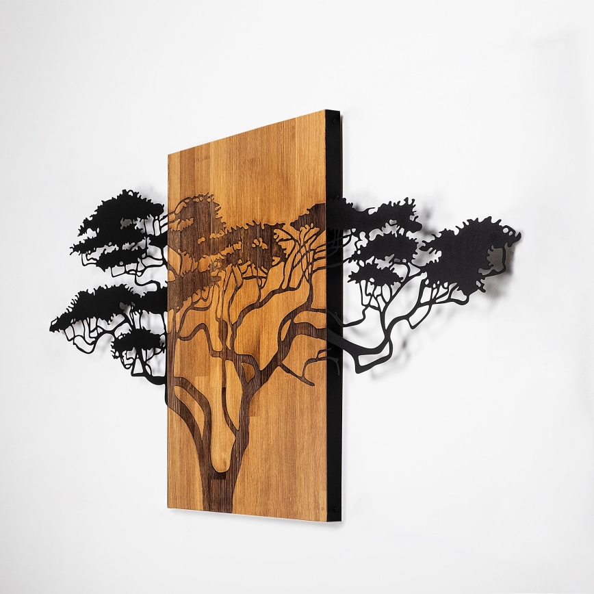 Seinäkoriste 70x144 cm puu/metalli