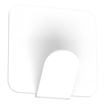 Seinäkoukku 4x4 cm valkoinen