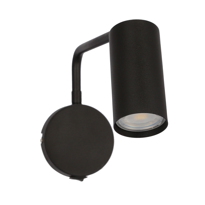 Seinälamppu TINA 1xGU10/15W/230V musta