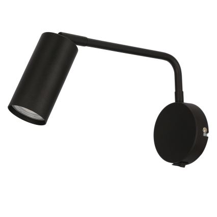Seinälamppu TINA 1xGU10/15W/230V musta