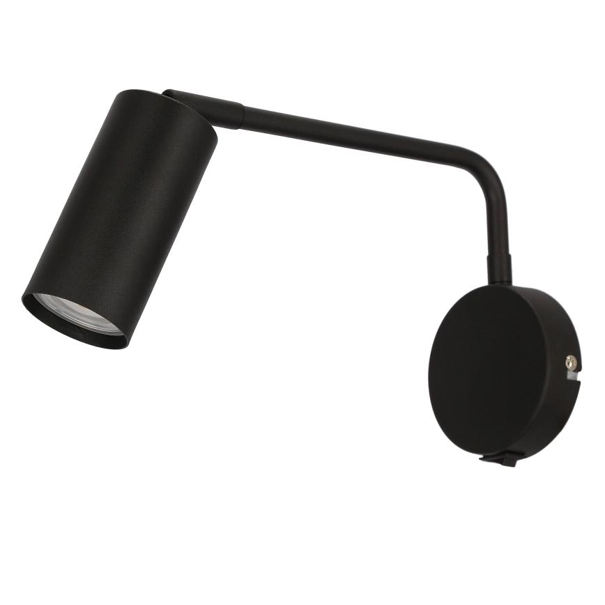 Seinälamppu TINA 1xGU10/15W/230V musta