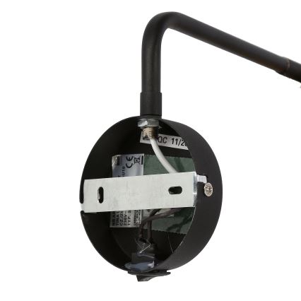 Seinälamppu TINA 1xGU10/15W/230V musta/kulta