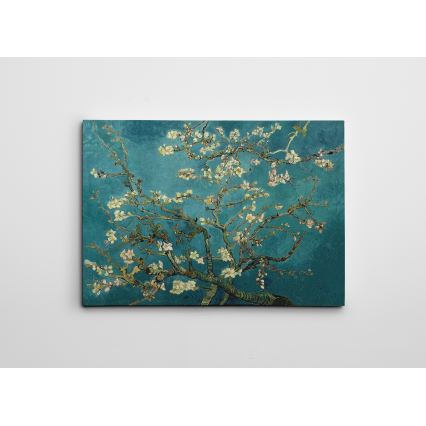 Seinämaalaus kankaalle 70x100 cm puu