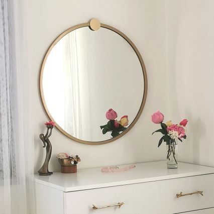Seinäpeili AYNA 60 cm kultaa