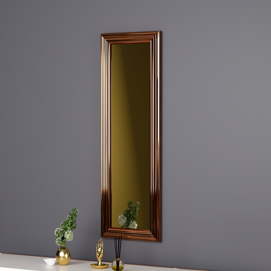 Seinäpeili BOSS 90x30 cm pronssi