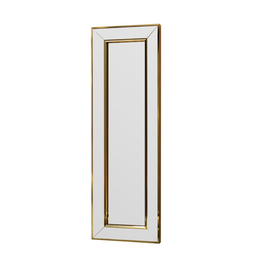 Seinäpeili CARLOS 90x30 cm kulta