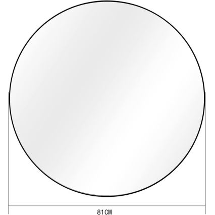 Seinäpeili halkaisija 81 cm