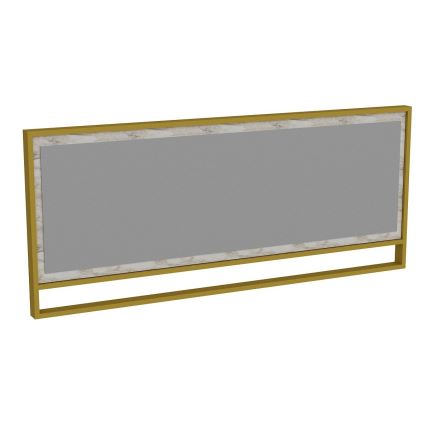 Seinäpeili POLKA 37,8x90 cm kulta