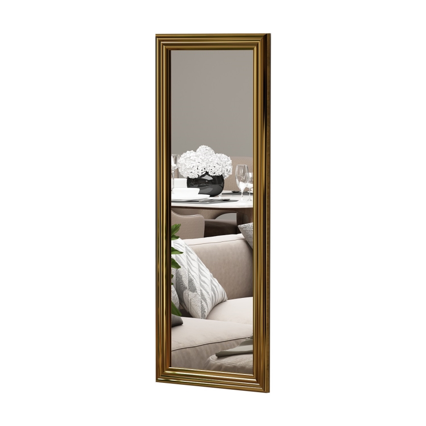 Seinäpeili SMOOTH 105x40 cm kulta