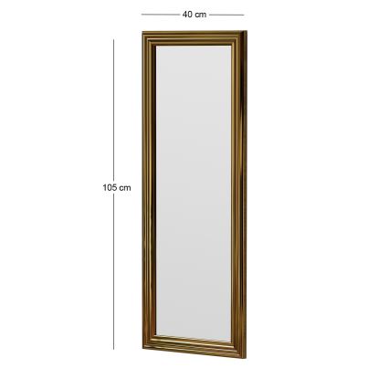 Seinäpeili SMOOTH 105x40 cm kulta
