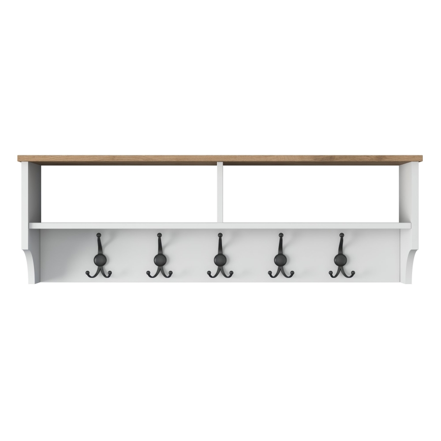 Seinäripustin RANI 120x37,2 cm valkoinen/beige