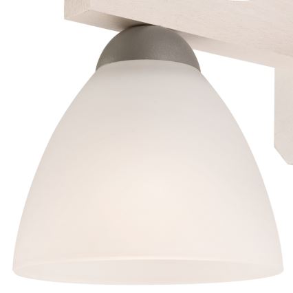 Seinävalaisin ADRIANO 1xE27/60W/230V pyökki - FSC sertifioitu