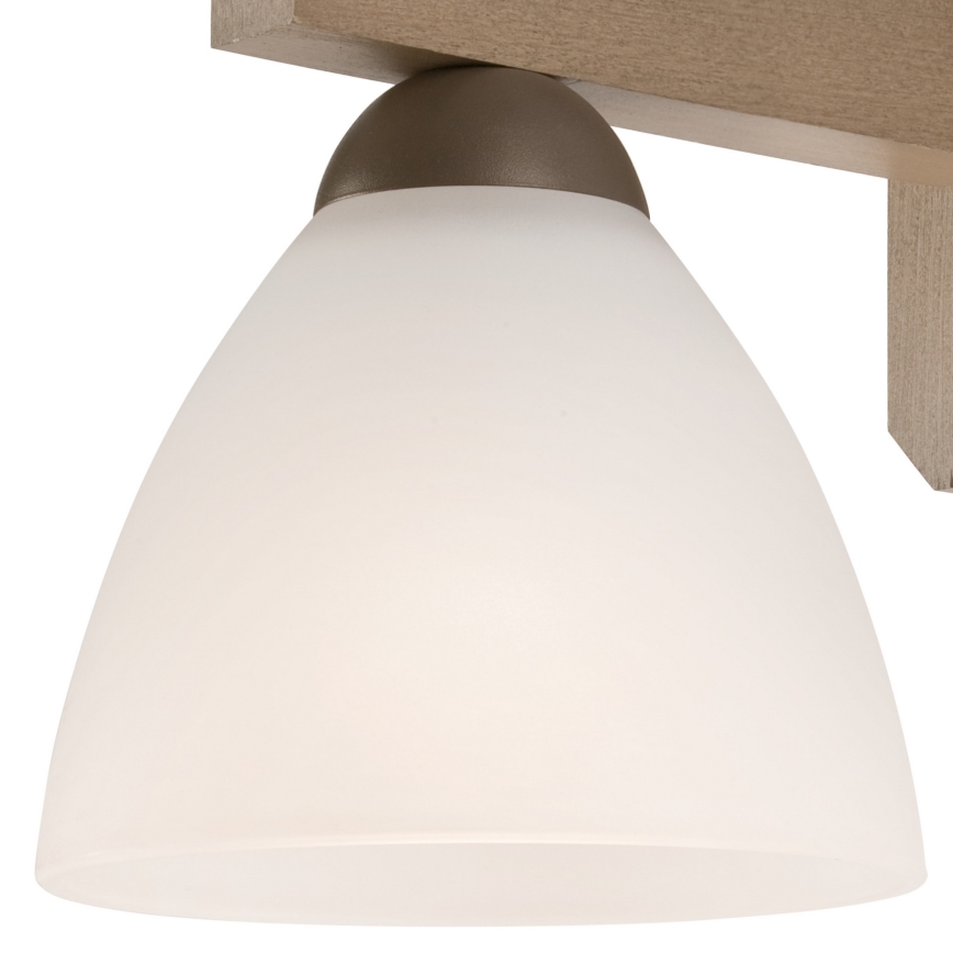 Seinävalaisin ADRIANO 1xE27/60W/230V pyökki - FSC sertifioitu