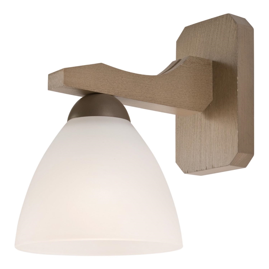Seinävalaisin ADRIANO 1xE27/60W/230V pyökki - FSC sertifioitu