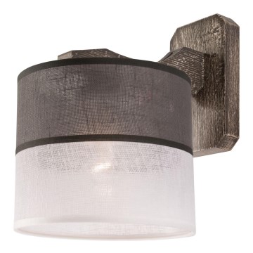 Seinävalaisin ANDREA 1xE27/60W/230V pyökki - FSC sertifioitu