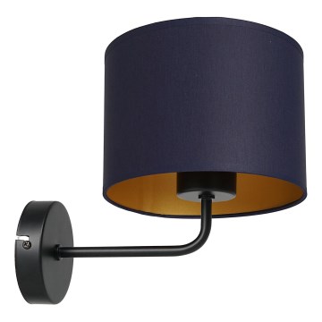 Seinävalaisin ARDEN 1xE27/60W/230V violetti/kulta