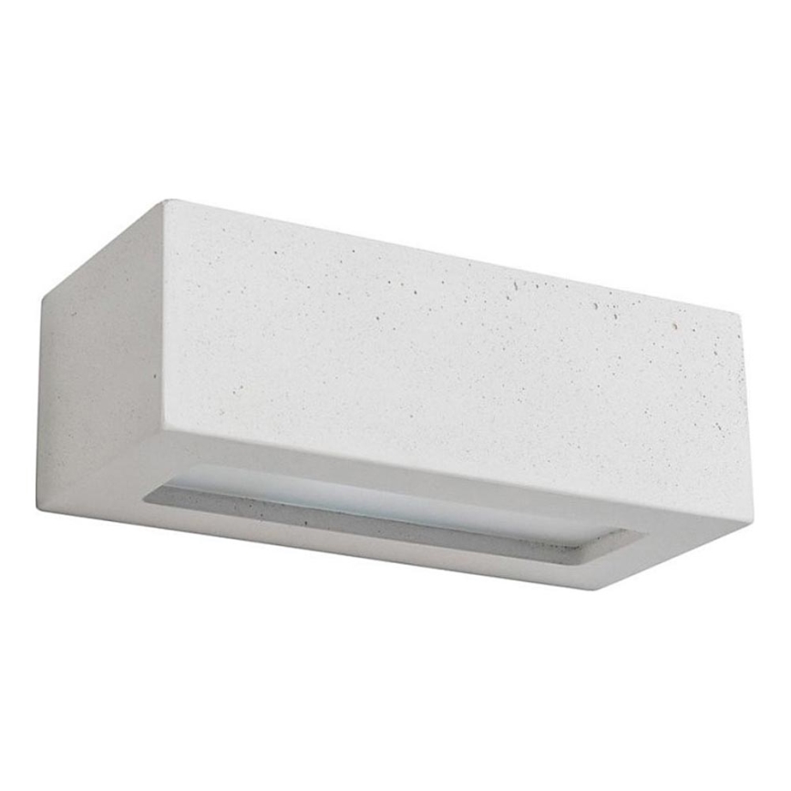 Seinävalaisin BLOCK 1xE27/40W/230V betoni - FSC-sertifioitu