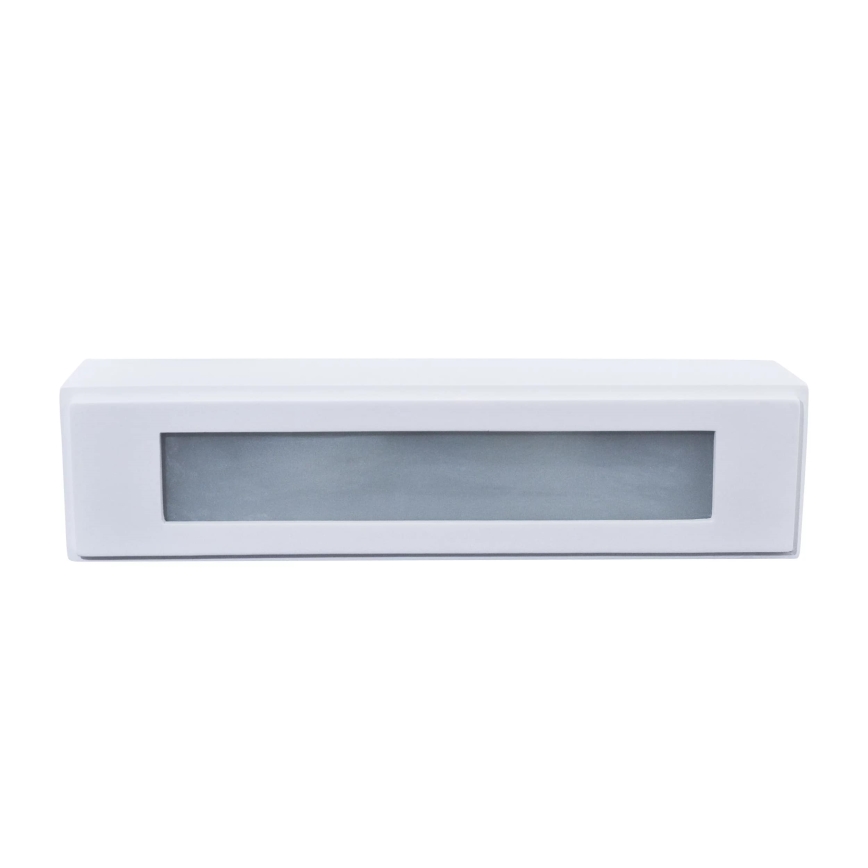 Seinävalaisin BRICK 2xE14/12W/230V muovit/valkoinen